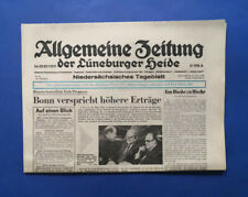 Allgemeine Zeitung der Lüneburger Heide - 20. 3. 1976 - Zum Geburtstag  !!!