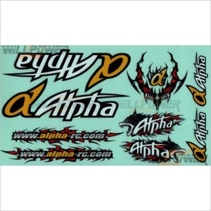 Decal Sticker #PA-E021017 (RC-WillPower) Alpha - Picture 1 of 1