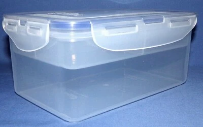 Lock N Lock Rectangle Container 47oz Removable Clear Storage Divider Tray New - Image 1 of 4