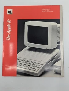 Vtg 1984 Apple IIc Computer Monitor User's Manual *MINT CONDITION* PN 030-0941-A - Zdjęcie 1 z 2