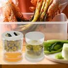 Pickle Jar Dry Separation Pickle Jar Olives Container Strainer Hourglass Design