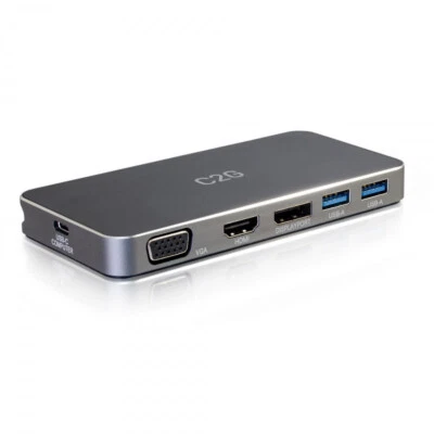 C2G 8 Port USB3.2 Gen 1 Typ C Hub - Grau - Bild 1 von 4