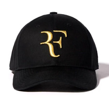 Roger Federer RF Cap 2023 UNIQLO Limited Edition Black and Gold Hat NEW Unused