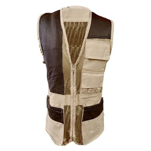 New Nica Men'S Design6 Right Hand Shooting Vest Khaki - Picture 1 of 1