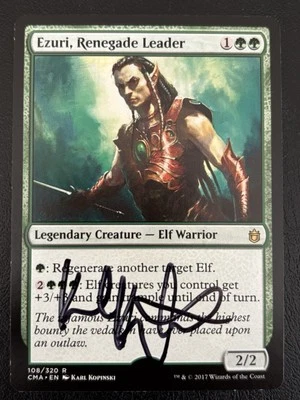 Ezuri, Renegade Leader Artist Proof Signed Commander Anthology CMA MTG - Image 1 of 2