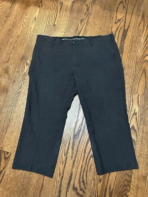 LL Bean Standard Fit Mens Charcoal Gray Straight Leg Pants Size 44W Wool - Image 1 of 4