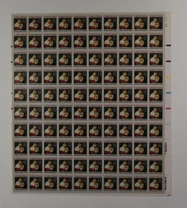 US SCOTT 2367 PANE OF 100 CHRISTMAS STAMPS 22 CENT FACE MNH - Picture 1 of 1