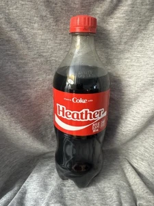 Share a Coke with Heather 2025 Botella Coca Cola Regalo Personalizado 20oz - Imagen 1 de 2