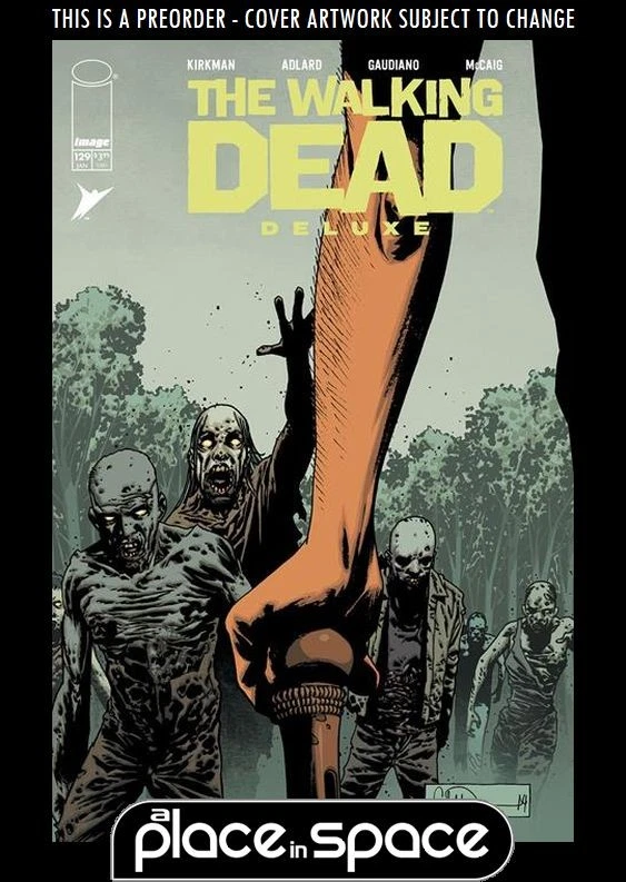 (WK03) WALKING DEAD DELUXE #129B CHARLIE ADLARD VARIANT - PREORDER JAN 21ST - Image 1 of 1