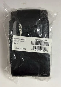 BlackBerry Universal Rotating Leather Belt Clip Holster Fits 6.1" Phones - Picture 1 of 4