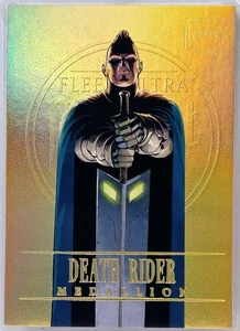 Death Rider 2023 Fleer Ultra Midnight Sons Medallions M-10 Gold /200 - Picture 1 of 2