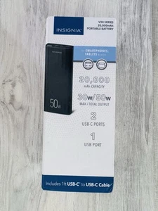 Insignia 20000 mAh - 50W portable charger - Picture 1 of 4