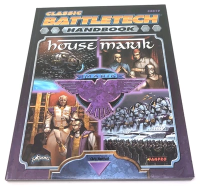 Classic BattleTech Handbook House Marik Wizkids Fanpro 35019 PB RPG Book 2005 - Image 1 of 4