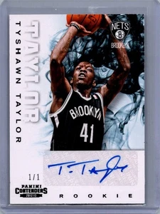 2012-13 Contenders Rookie Autographs Tyshawn Taylor #239 Rc Auto 1/1 - Picture 1 of 2