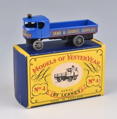 Matchbox Models Of Yesteryear Y4-1 1928 Sentinel Steam Wagon 1956-60 *NMIB* - Image 1 of 3