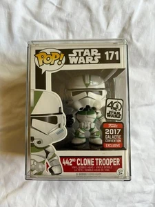 Funko Pop Star Wars 171 442nd Clone Trooper (2017 Galactic Convention) - Imagen 1 de 7