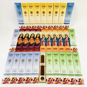 Gonesh Premium Incense Sticks Lot of 30 Variety of Scent 20-30 Per Pack w/Burner - Picture 1 of 12