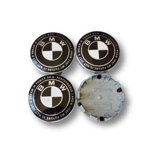 Für BMW M POWER 50TH 4pcs Ø68mm Nabenabdeckung Radnabenkappen Emblems Vor 2019 - Photo 1 sur 5
