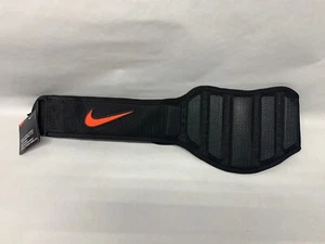 🔥✅ Cinturón de Levantamiento de Entrenamiento Estructurado Nike 2.0 Levantamiento de Pesas Negro Naranja Talla XL - Imagen 1 de 3