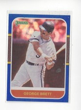 2021 Donruss Holo Blue #221 George Brett RETRO Royals