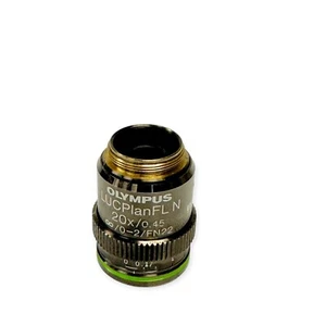 Olympus LUCPlanFL N 20x/0.45 Microscope Objective Lens UIS2 FN22 ∞/0-2 FN2 JAPAN - Picture 1 of 12