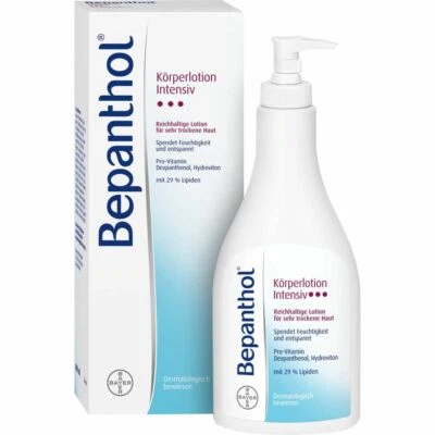 BAYER VITAL GMBH BEPANTHOL Intensiv Körperlotion Spenderflasche 400 ml PZN01627592