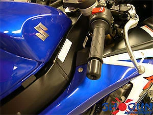 Extremos de barra Shogun negros Suzuki GSXS1000F GSXS 1000F 2016-17 - extremo de barra Foto 1 de 2