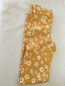 New Old Navy Girls Floral Leggings Built in tough Yellow u pick - Picture 1 of 4