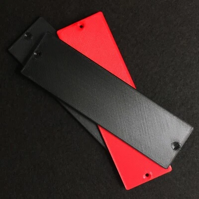 API 500 series Blank Panel for rack and lunchbox (BLACK)    XYZELLI - Image 1 of 3