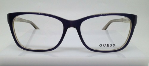 Guess GU2561 Purple Gold 090 Plastic Eyeglasses Frame 53 15 135 New