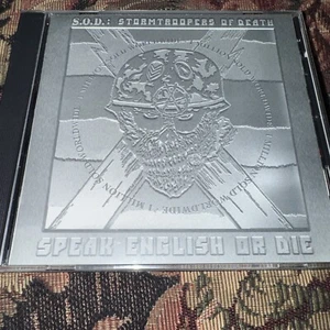 Speak English or Die (Platinum EDT) by S.OD. (CD, 2000) Storm Troopers Of Death - Foto 1 di 6