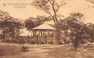 Congo Kinshasa - ELISABETHVILLE - El quiosco del parque - Publ. Sin mercado - Imagen 1 de 2