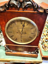 victorian double fusee mantle clock by john bennet 65 cheapside london 
