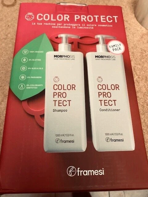 Framesi Morphosis New Color Protect Shampoo & Conditioner 1 litre Duo Pack