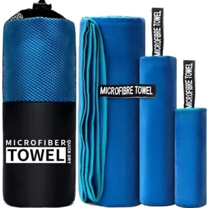 "Quick-Drying Sports Towel 40x80CM - Swimming, Gym, Camping, Beach" - Picture 1 of 7