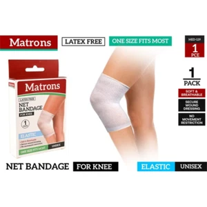 1Pc Net Bandage Knee Wound Dressing Elastic Fabric Latex Free Fabric Breathable - Picture 1 of 1