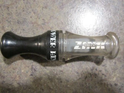 Zink Calls POWER HEN black & smoke 4 3/8" Duck Call EUC - Image 1 of 4