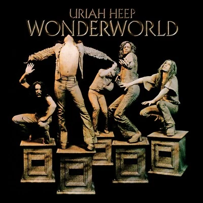 URIAH HEEP Wonderworld BANNER ENORME 4X4 pies tela póster tapiz bandera álbum arte Foto 1 de 3