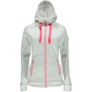 Suéter con capucha para mujer Spyder ardiente con cremallera completa núcleo peso medio blanca XS - Imagen 1 de 1