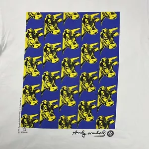 T-shirt Andy Warhol Foundation Te nuova vintage 1996 mucche taglia XL - Foto 1 di 15