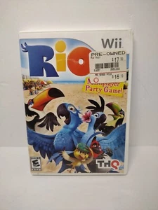 Rio (Nintendo Wii, 2011) - Multiplayer Party Game - Tested - No Manual - Picture 1 of 4