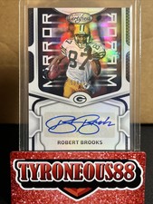 2023 Certified Football - Robert Brooks Mirror Sig. /199 - Green Bay Packers