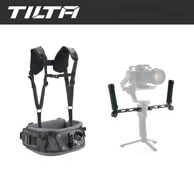 TILTA GSS-T04 Dual Handle Gimbal Support Float Stabilizer for DJI RS2 RS3 Pro  - Image 1 of 4