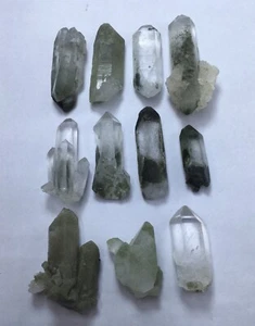 Chlorit enthalten Quarzkristalle aus Belutschistan Pakistan - Bild 1 von 14