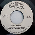 HEAR IT 60's Instrumental 45 rpm record Booker T. & MG's "Green Onions" 1962