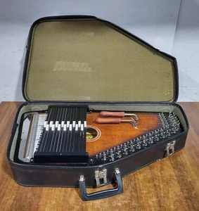 Vintage Oscar Schmidt OS-15B 36 String 15 Chord Limited Edition Autoharp - Picture 1 of 23