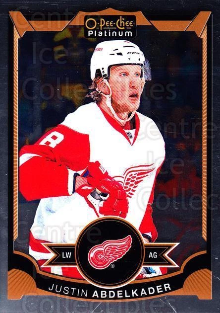 2015-16 O-Pee-Chee Platinum #96 Justin Abdelkader - Image 1 of 1