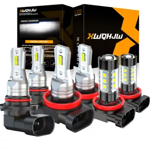 Faros LED + faros antiniebla para Subaru Crosstrek 2016-2019 2020 2021 2022 - Imagen 1 de 19