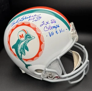 Bob Griese SIGNED Miami Dolphins F/S Helmet HOF 90 2 x SB Champ PSA AUTOGRAPHED - Picture 1 of 6