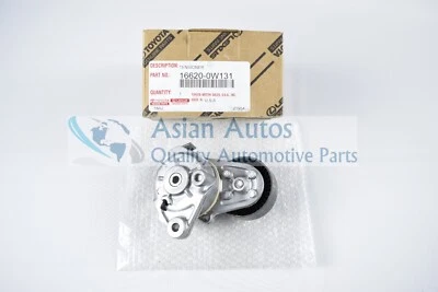 Tensor de correa de ventilador de transmisión serpentina Lexus TOYOTA OEM 07-15 LS460 166200W131 Foto 1 de 2